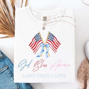 God Bless America PNG Memorial Day, Fourth Of July, American Digital Download PNG Coquette Patriotic png, America PNG, Coquette 4th Of July