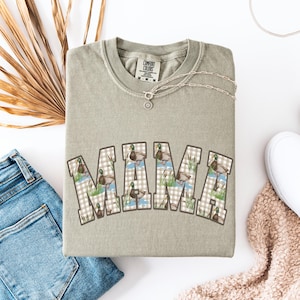 Trendy Mama's Adorable Varsity Letter Waterfowl Gingham Duck Art PNG - Perfeito para comemorações do primeiro aniversário! Download de arte de mãe de menino