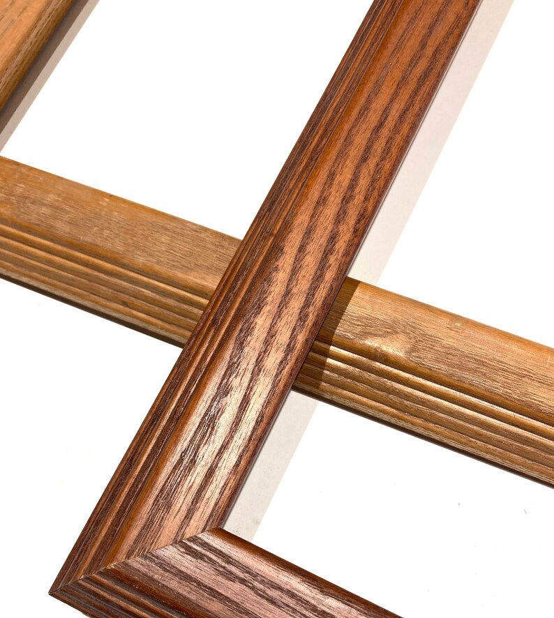 8x10 Brown Wood Frame Etsy