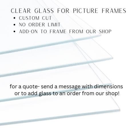 Replacement Glass for Picture Frame 