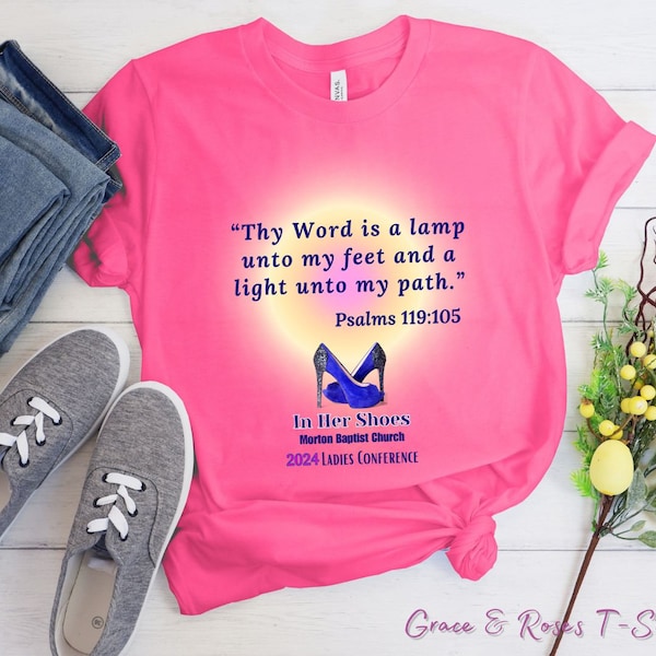 In Her Shoes MBC Ladies Conference 2024 T-Shirt