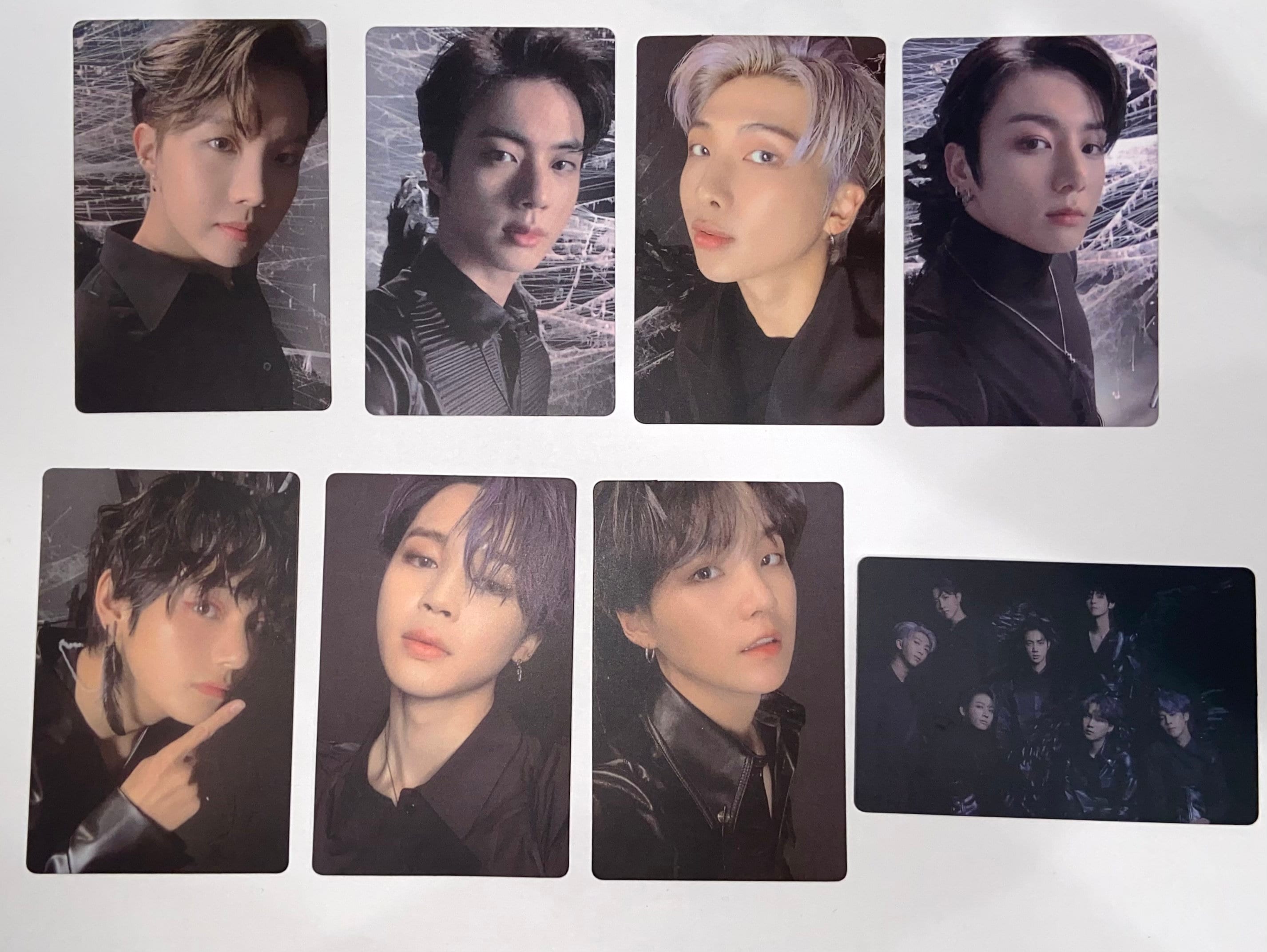 BTS, mots:persona jungkook stickers photocard Sticker for Sale by  wasabigraphic