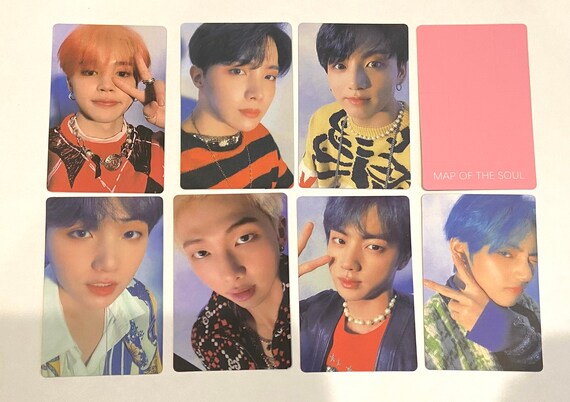 Map Of The Soul Persona Version 4 Photocards BTS Map of the Soul Persona Version 4 Lomo Photocards - Etsy