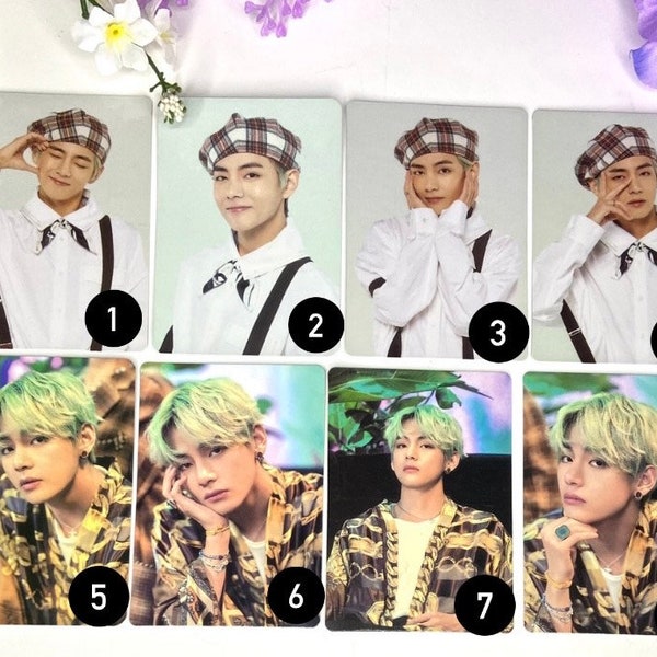 V/ Taehyung BTS 5th Muster 2019 Magic shop LOMO Premium photocards *b Bigger than Album pcs*