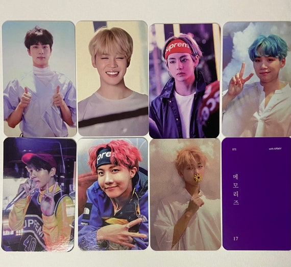 Bts Memories 2017 LOMO Photocards