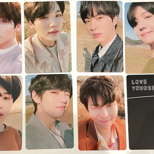 Bts Love Yourself Her O Version Photocards BTS Love Yourself: Her Version O Album Lomo Photocards - Etsy
