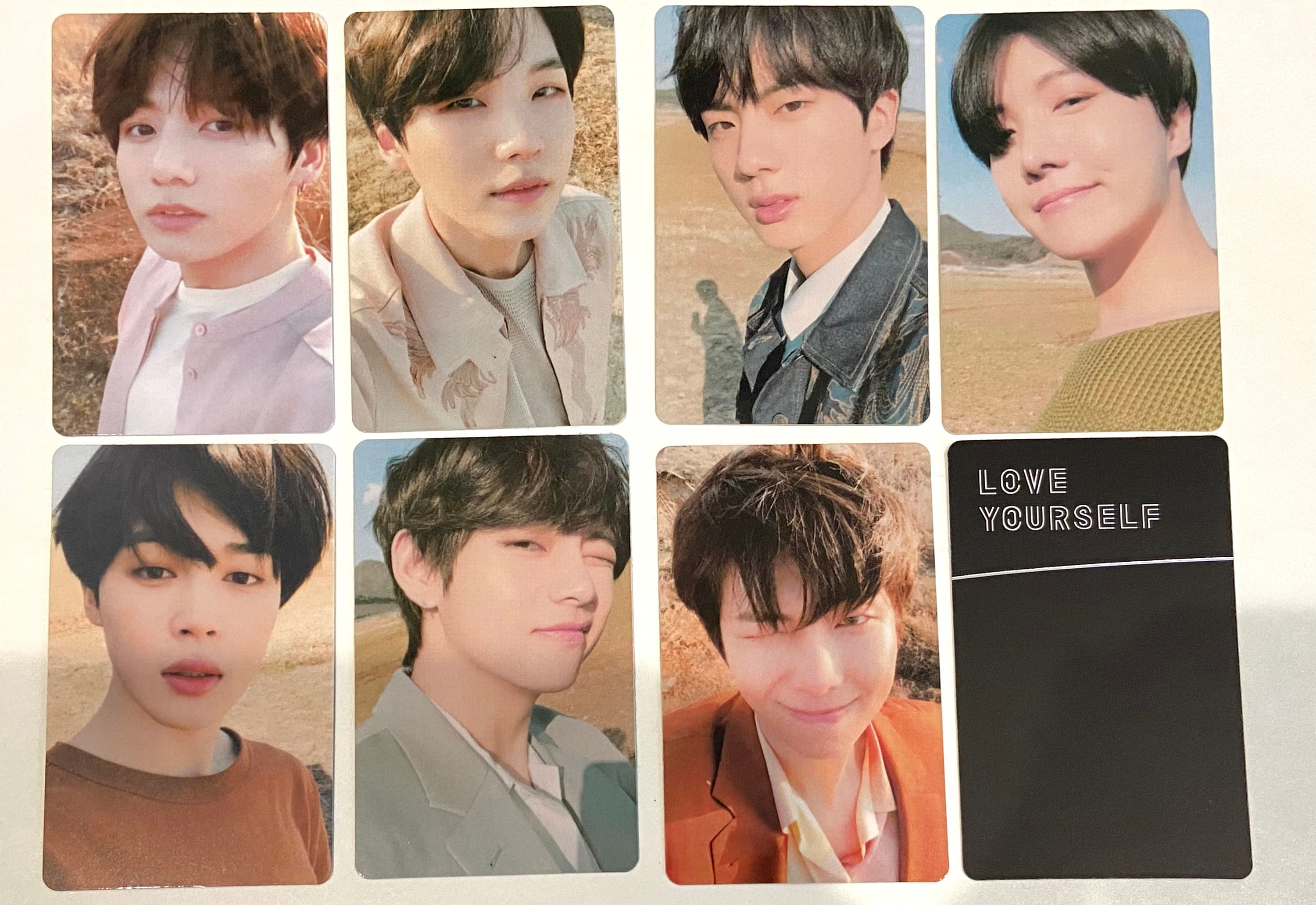 BTS Love Yourself: Tear Version Y Lomo Photocards - Etsy