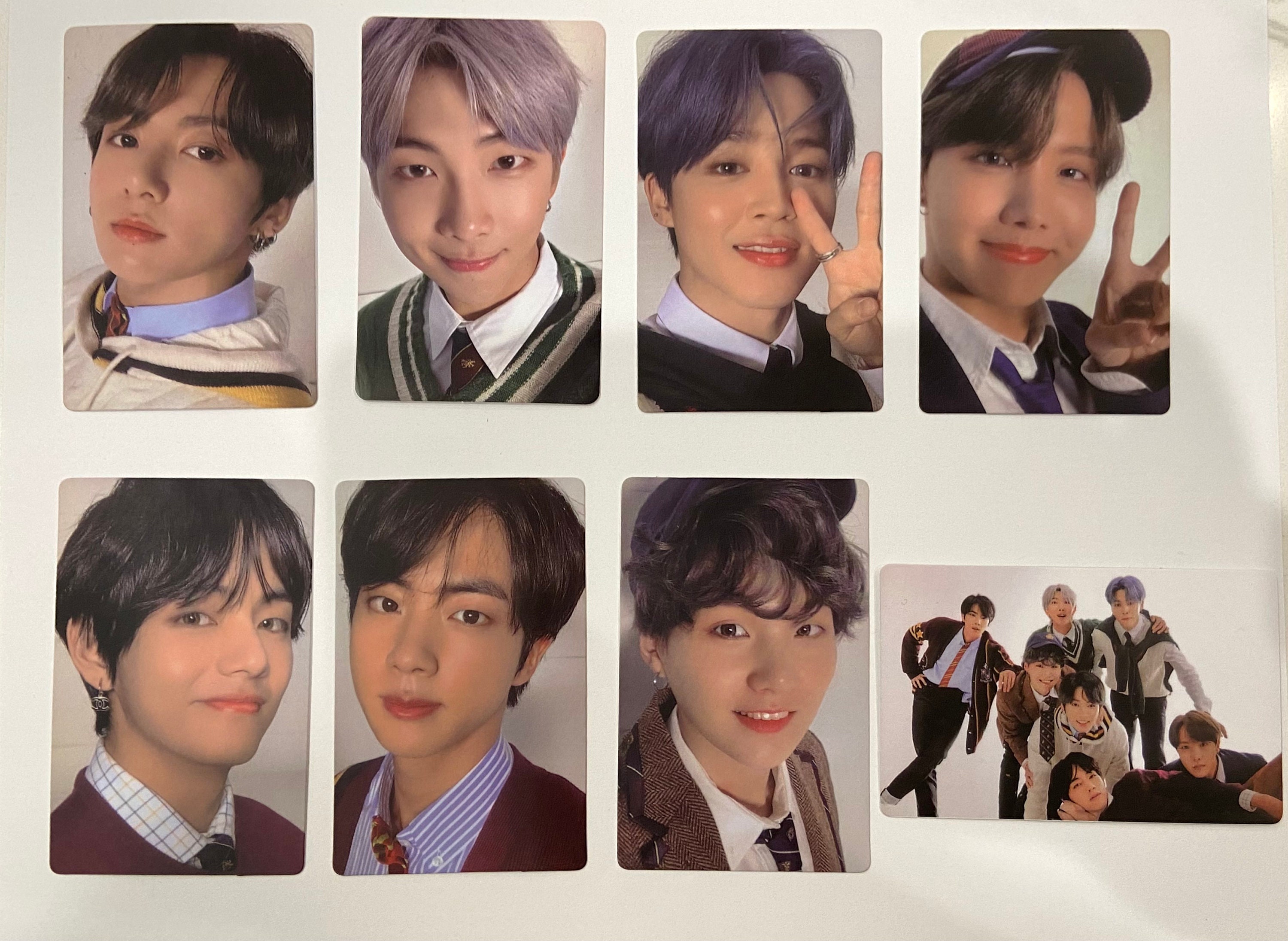 BTS Map of the Soul 7 Version 4 Lomo Photocards heartsleeves Etsy