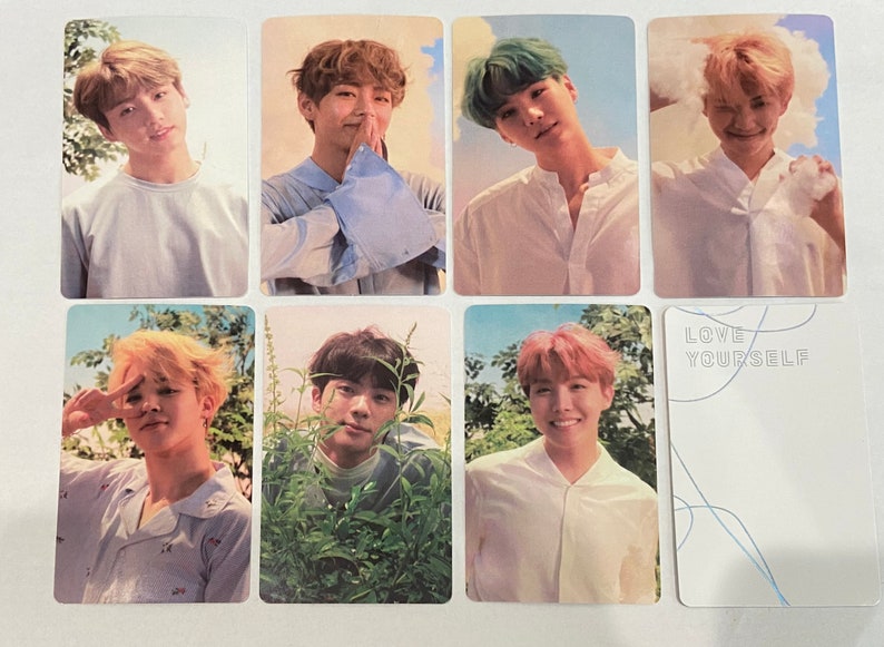 Bts Love Yourself Her O Version Photocards BTS Love Yourself: Her Version O Album Lomo Photocards - Etsy