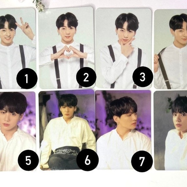 Jungkook BTS Magic Shop 5th muster 2019 LOMO premium Photocards *bigger than album pcs*