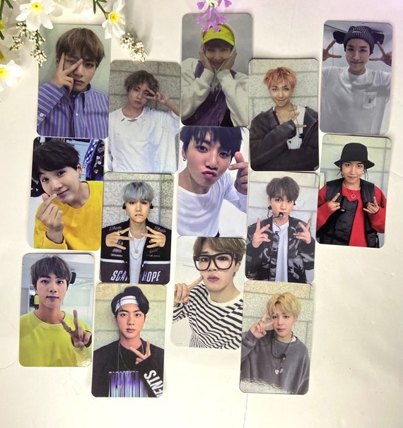 Bts Memories 2017 Blu-ray DOUBLE SIDED Lomo Photocards