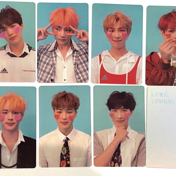 Bts Photocards Love Yourself Answer - Etsy