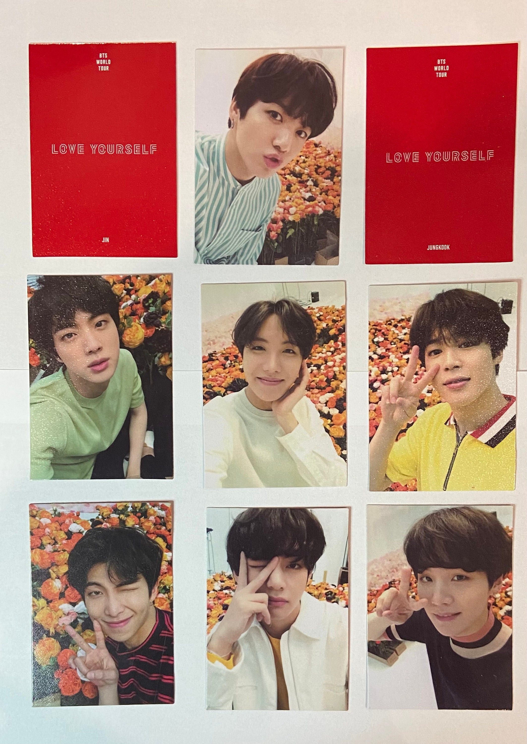 BTS Photocards With McDonalds Logo On The Back - FREE SHIPPING