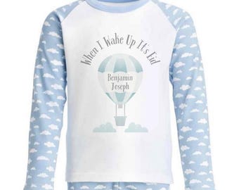 Gepersonaliseerd When I Wake Up It's Eid-pyjama | Heteluchtballon