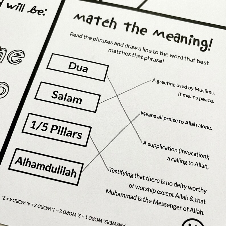 Ramadan Activity Book for Kids (Ages 4-12) | 30 Page Digital Download image 3