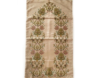 Beige bloemengebedsmat voor volwassenen