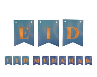 Eid Mubarak Bunting | Rosegold blush