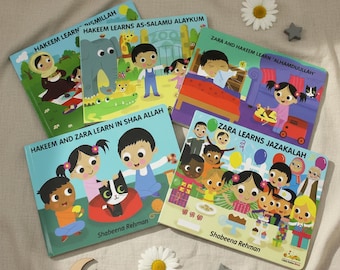 Hakeem & Zara Islamic Learning Collection | Muslim Children’s Books and Faith Stories