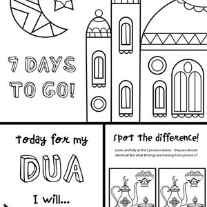 Ramadan Activity Book for Kids (Ages 4-12) | 30 Page Digital Download image 11
