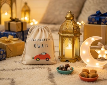 Personalised Eid Money Pouch | Car | Kids Eid Gift