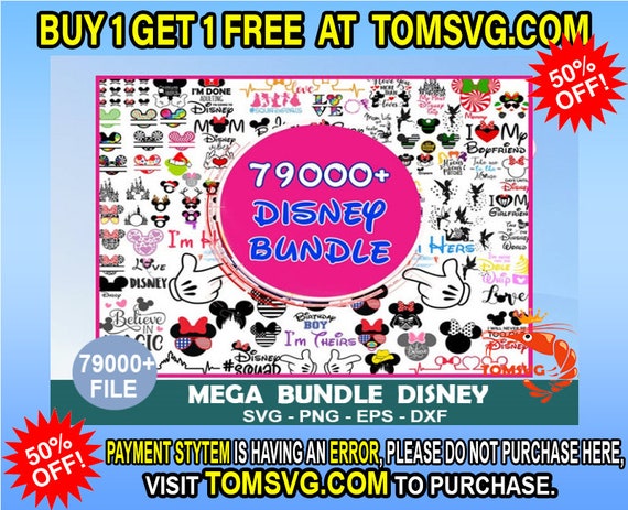 79000 Disney Svg Bundle Disney Svg Mickey Svgdisney Svg | Etsy UK