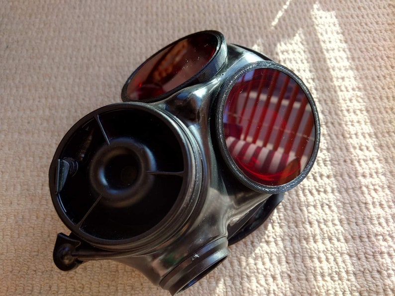 S10 Gas Mask Filter Lens Multi Colour Black Red Blue Green Orange