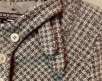 armani wool jacket