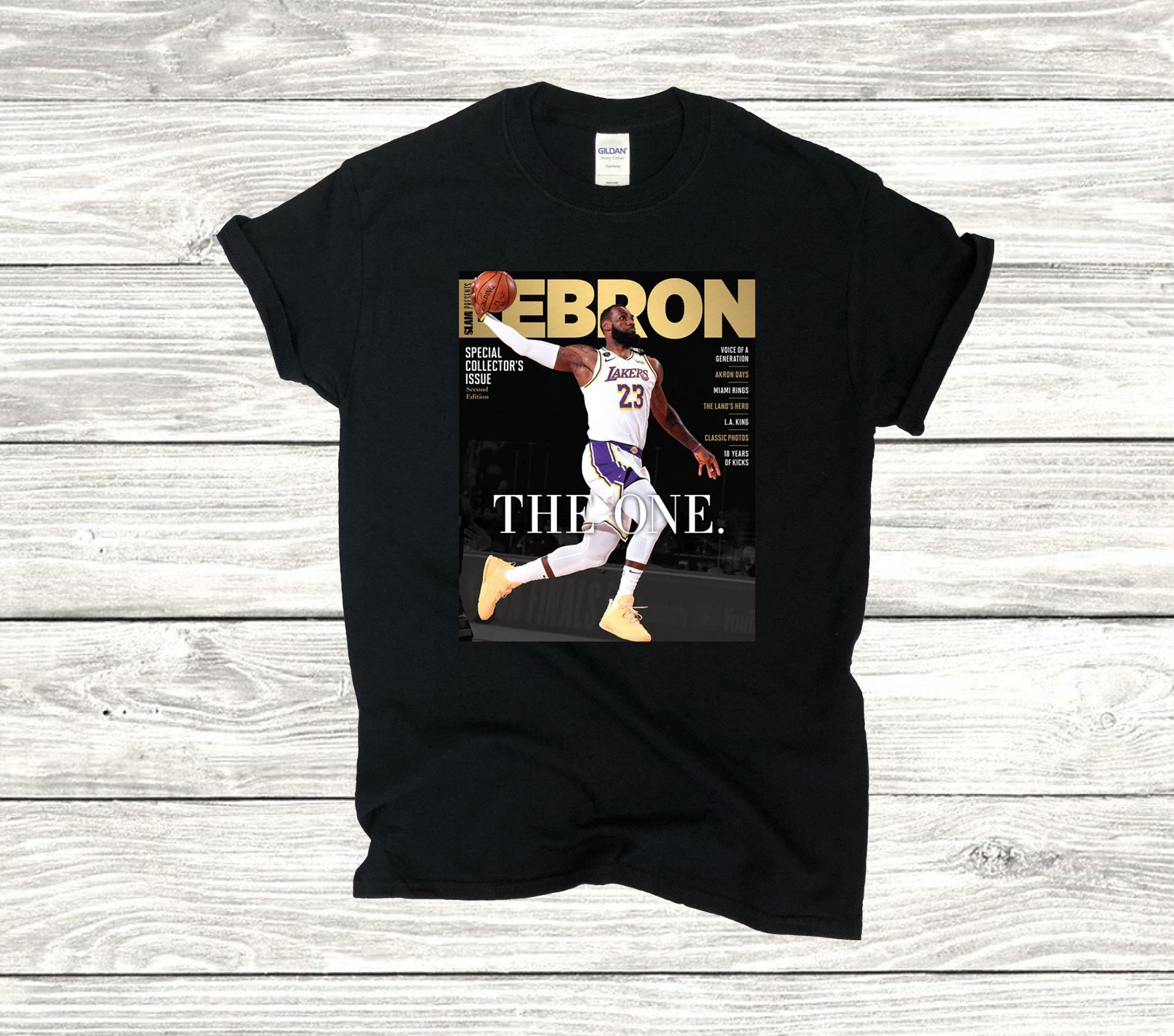 Lebron James Slam Shirt Slam Shirt 
