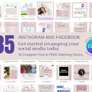 Instagram Template Bundle, Dark Social Media, Green Instagram, Instagram Post, Canva Templates Instagram to BOOST your Instagram Engagement