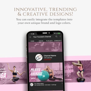 On YouTube, your thumbnail decides whether a viewer clicks or scrolls past, and designing a fresh, professional cover for every workout video takes time most fitness creators don't have. Instead of starting from scratch each upload, this ready-made template kit lets you publish click-worthy thumbnails in minutes.