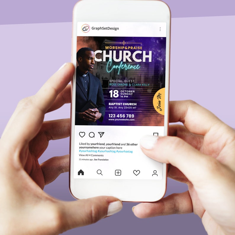 Church Flyer Template, Worship Event Banner, Christian Invitation Post, Bible Study Flyer, Sunday Service Banner, Editable Canva Flyer, Church Event Flyer, Worship Banner, Christian Event Post, Bible Study Flyer, Sunday Service Flyer, Faith Based Post, Spiritual Event Flyer, Church Invite Canva, Pastor Event Flyer, Church Service Banner, Church Event Flyer, Religious Event Post, Spiritual Event Banner, Christian Event Flyer, Instant Download, Premade Template.
