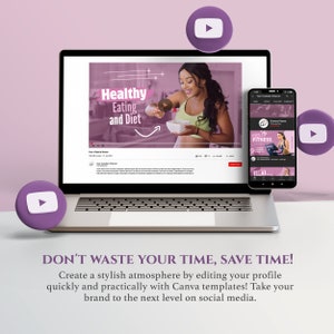 👥 WHO IS THIS FOR?
✔ Fitness YouTubers and workout channel creators
✔ Yoga and Pilates instructors
✔ Personal trainers and online fitness coaches
✔ Women's fitness and wellness vloggers
✔ Healthy eating and diet channel owners
✔ Anyone who needs professional fitness video covers fast