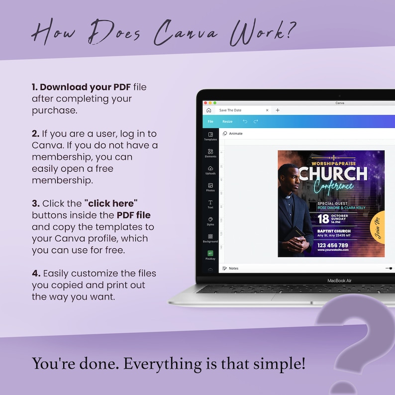 Church Flyer Template, Worship Event Banner, Christian Invitation Post, Bible Study Flyer, Sunday Service Banner, Editable Canva Flyer, Church Event Flyer, Worship Banner, Christian Event Post, Bible Study Flyer, Sunday Service Flyer, Faith Based Post, Spiritual Event Flyer, Church Invite Canva, Pastor Event Flyer, Church Service Banner, Church Event Flyer, Religious Event Post, Spiritual Event Banner, Christian Event Flyer, Instant Download, Premade Template.