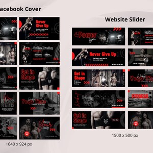 Fitness Instagram Post, Gym Marketing Bundle, Social Media Flyer, Coaching Brand Kit, Wellness Template, Red Workout Banner, Editable Canva, Sport Motivation, Fitness Trainer Post, Gym Coach Post, Engagement Booster, Small Business, Influencer Template, Red and Black, Nutrition IG Post, Body Shaping, Pricing List, Trainer Program, Premade Template, Digital Flyer, Printable Poster, Facebook Cover, Website Slider, Workout Coach, Wellness Banner Design, Nutrition Slider, Fitness Salon Feed