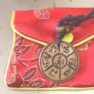 Collana con amuleto curativo e incantesimo d'amore, ciondolo con talismano di stregoneria, protezione voodoo hoodoo, Santa Muerte MoonGoddessKatrina