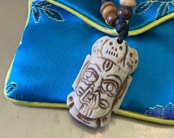 Protection healing spell amulet pendant shaman empath protective necklace witchcraft magic energy talisman MooGoddessKatrina