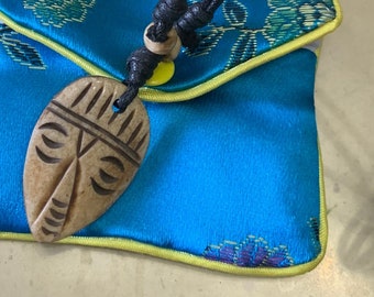 Protection healing spell amulet pendant shaman empath protective necklace witchcraft magic energy talisman MooGoddessKatrina