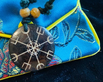 Protection spell Witchcraft healing amulet anxiety pendant shaman empath Protective necklace magic talisman jewelry