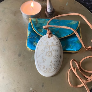 Protection spell Witchcraft amulet Norse Viking anxiety pendant shaman empath spells necklace magic talisman healing spiritual witch jewelry
