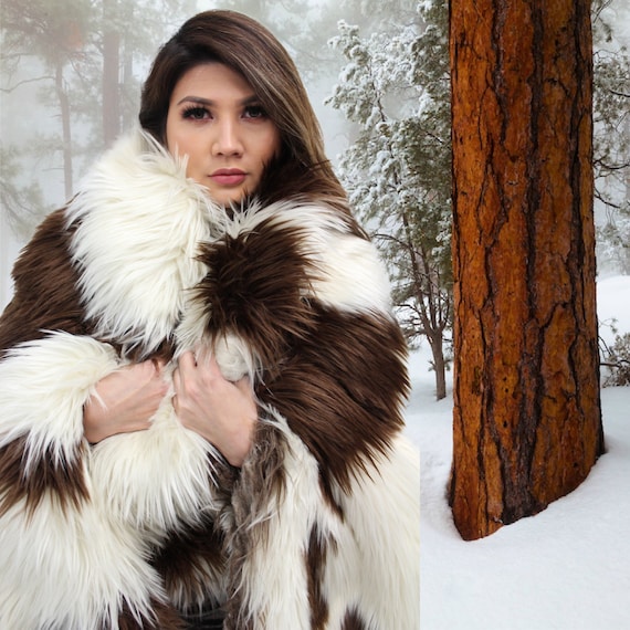 ジャケット・アウター Eaphi nocollar shaggy long coat Long Shaggy Coat | Nuuly