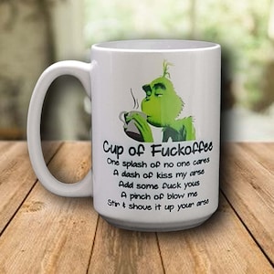Cup of Fuckoffee - funny 15oz mug
