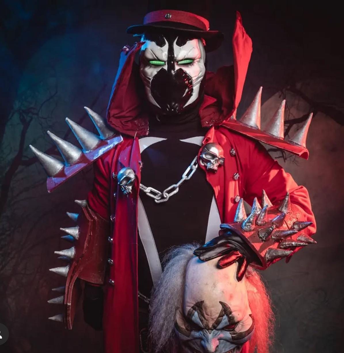 Spawn Mask MK11 HQ Resin + Vampire Skull Chain - Etsy