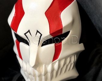 Fiberglass Shinigami Mask – Hollow Cosplay