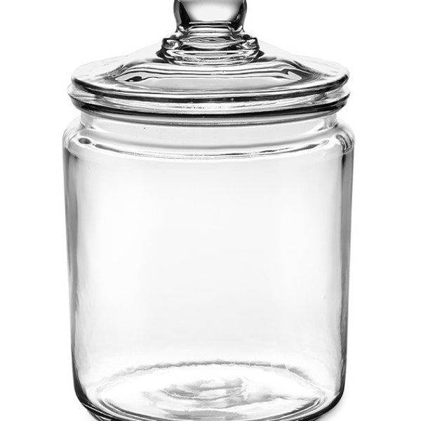 Large Glass Jar Etsy