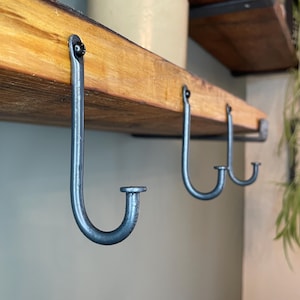 Hand Forged Blacksmith Nail Hook