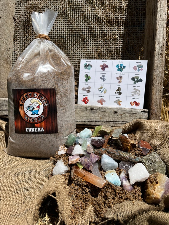 Lil' Prospectors July Birthstone Gem Mining Kit - 8 Pound STEM Activity Set