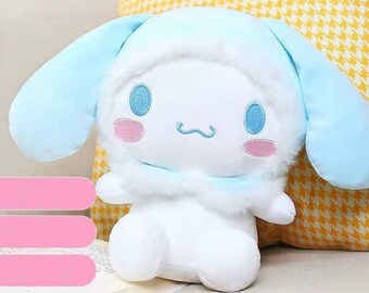 Cinnamoroll Cross-Dressing Doll is Cute and Cute Plush Doll to Give Girlfriend A Birthday Gift,Blue Color : Blue, Size : 55cm Cinnamoroll Cross-Dressing Doll is Cute and Cute Plush Doll to Give Girlfriend A Birthday Gift,Blue Color : Blue, Size : 55cm