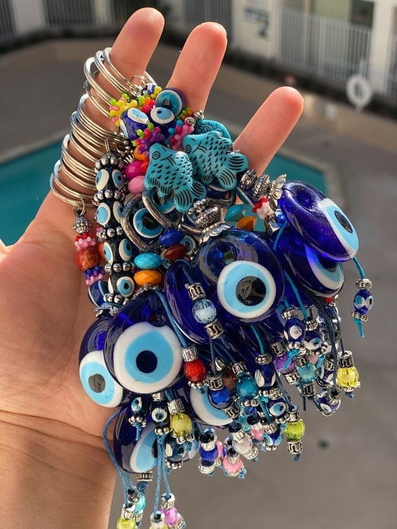 Evil Eye Key Rings