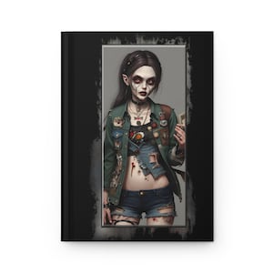 Rocker Girl Journal Black Vampire