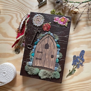 Hard Back Fairy Fantasy Nature Vintage Shabby Chic Junk Journal | Blank Pages | Ephemera